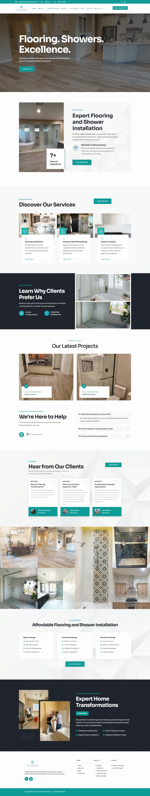 Easy Flooring & Showers